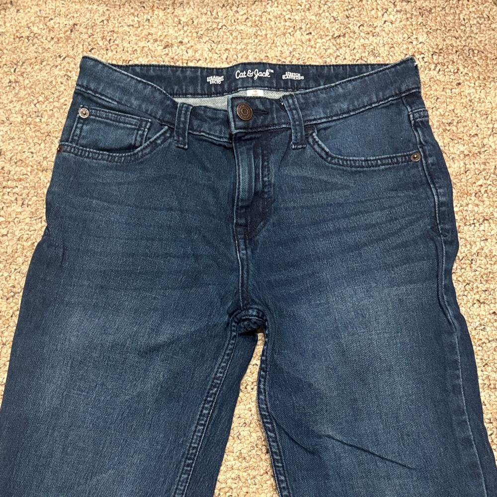Cat & Jack boys Dark blue Jeans